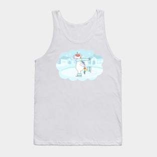 Unicorn Winter Tank Top